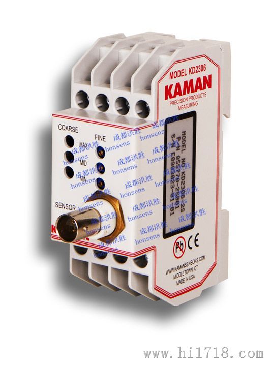 KAMAN非接触性测量系统  电涡流位移传感器  高传感器