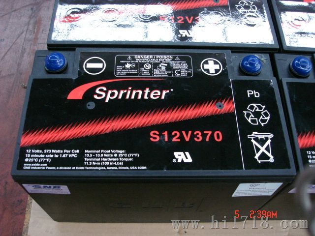 美国G蓄电池S12V300批发售