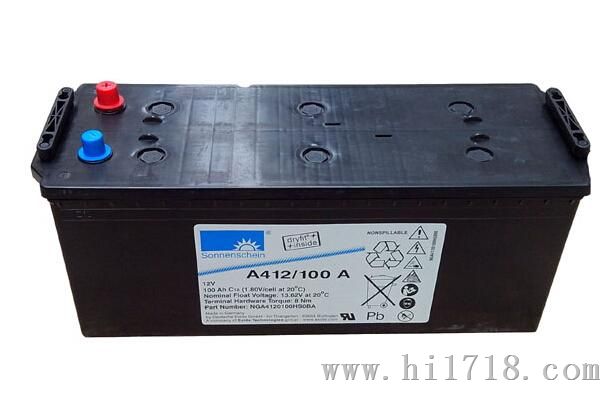 A412/100A德国阳光蓄电池丨江西德国阳光蓄电池