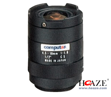 Computar1/2 CCD4.5-10.5mm手动光圈镜头