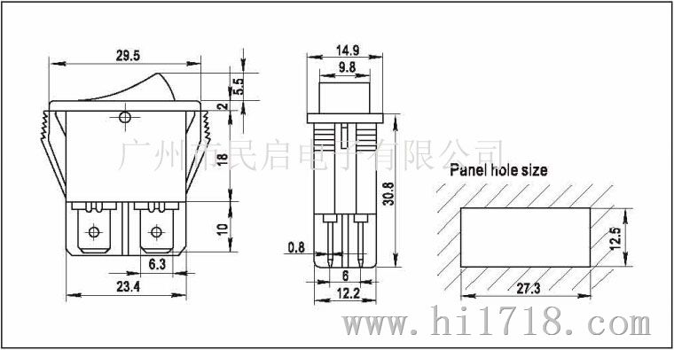 > 四脚船型开关 带灯翘板开关 > 高清图片