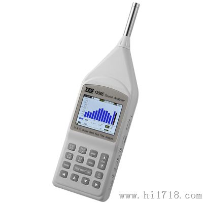 台湾泰仕 T-1358E 1/1及1/3八音度实时音频分析仪