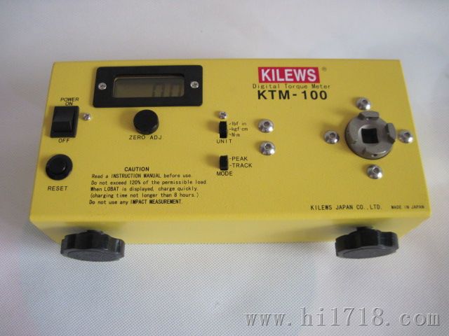 原装奇力速电动起子专用扭力计KTM-100扭力测量仪