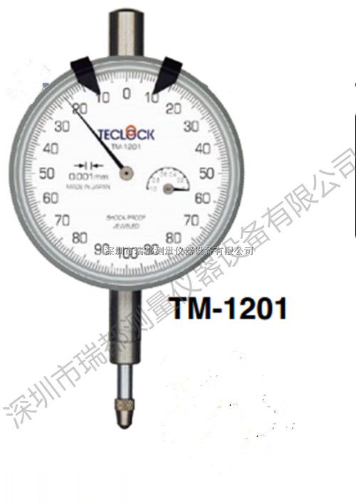 原装销售日本进口得乐(TECLOCK)防水千分表TM-1201
