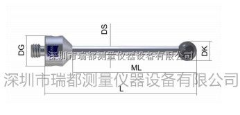 深圳原装代理德国ZEISS蔡司三坐标探针氮化硅测头直杆探针6261
