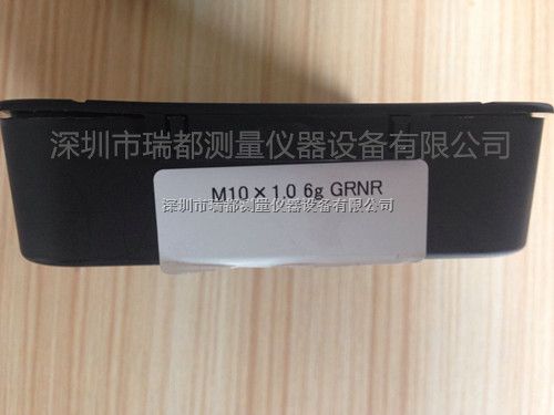 原装代理日本JPG螺纹环规塞规M10x1.0 6g GRNR