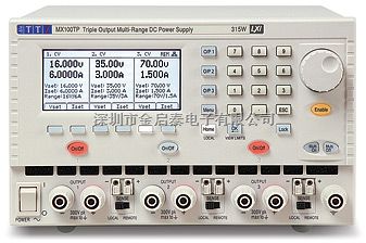 特价销售原装英国TTI MX100T直流程控电源315W三路输出