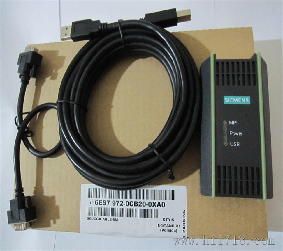 西门子编程电缆67972-0CB20-0XA0