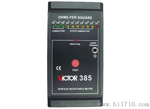 供应表面电阻测试仪生产/VICTOR 385