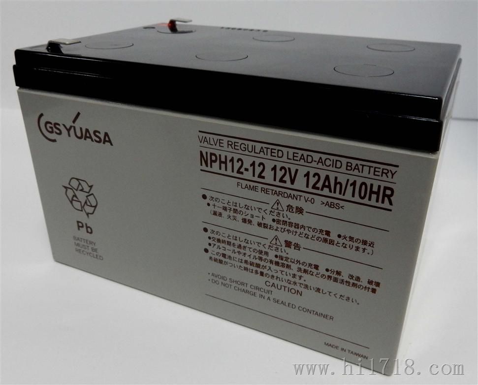 gsyuasanph121212v12ah10hr日本汤浅蓄电池高清图片