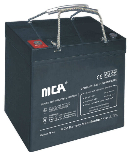 MCA蓄电池FC12-55技术参数