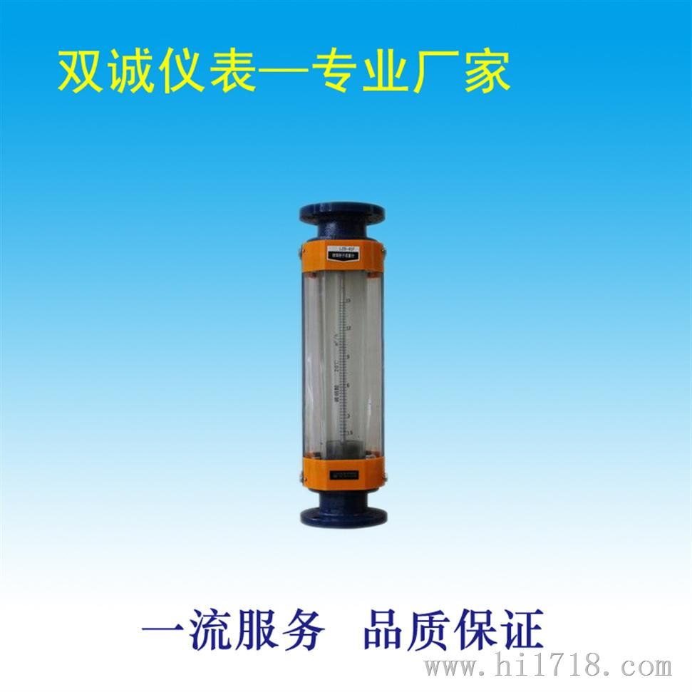 防腐型玻璃转子流量计_LZB-50F玻璃转子流量计厂家