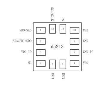 3轴高加速度传感器_加速度传感器da213