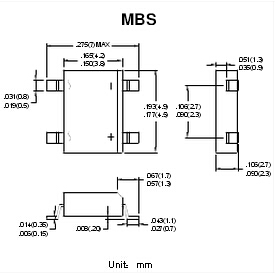 供应mb6s整流桥原厂推荐