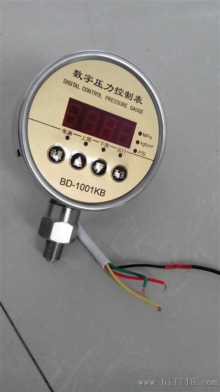 供应标点  凯迅电子数字电接点压力表BD-1005KB-ZT