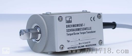 供应德国HBM-T4A - 轴端/螺纹轴端 扭矩传感器/上海东响