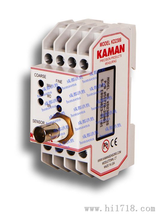 美国进口代理高传感器KD2306电涡流传感器测量膨胀变量