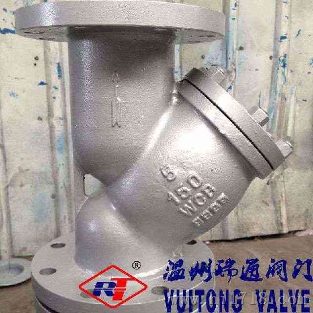 美标法兰Y型过滤器