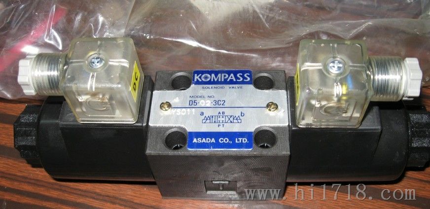 台湾KOMPASS电磁阀D5-02-3C2  D5-02-3总经销