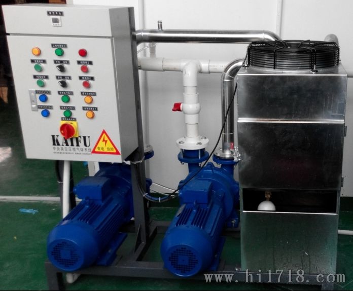 KAIFU水环真空泵在CNC吸附的应用及切屑液回收