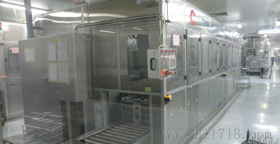 深圳时代高科太阳能白玻璃清洗机设备