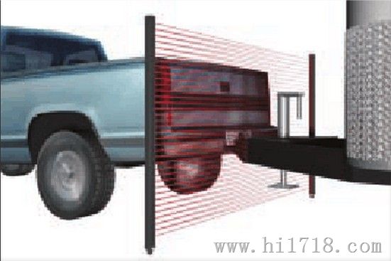 广东省车辆检测设备-远距离室外车辆高度测量光幕