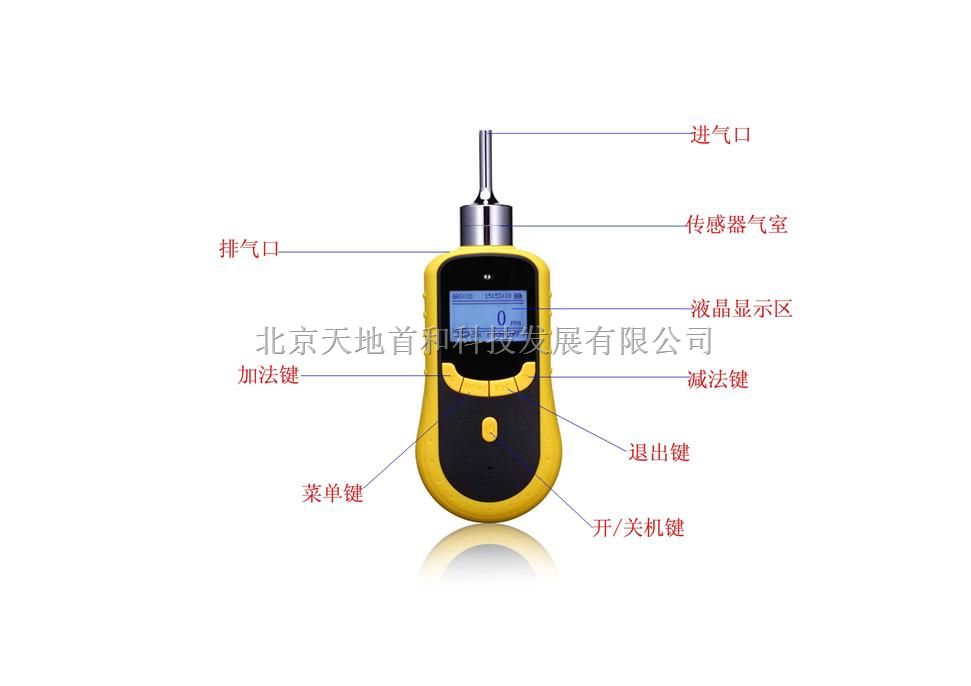 TD1198-CH4泵吸式甲烷浓度检测报警仪，北京中英文操作用的甲烷浓度测定仪