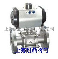 Q641F/PPL-16C DN100不锈钢气动球阀