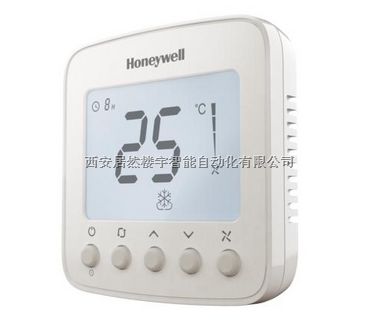 霍尼韦尔风机盘管温控器新款TF228WN  带有随机启动/断电保持/过冷保护/86盒嵌入式安装温控器