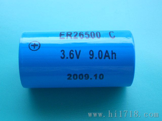 供应ER26500（3.6V）圆柱锂亚电池仪器设备电池