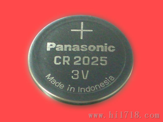 供应Panasonic松下CR2016CR2025CR2032纽扣电池汽车遥控器电池