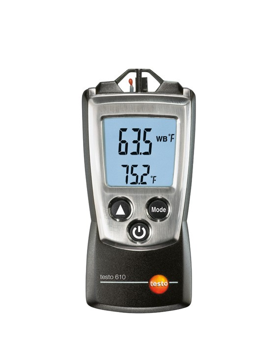 手持式温湿度仪，德图testo 610迷你温湿度记录仪
