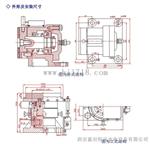 发电站机组制动器WZD-80/120立式/卧式制动器WZD-100报价