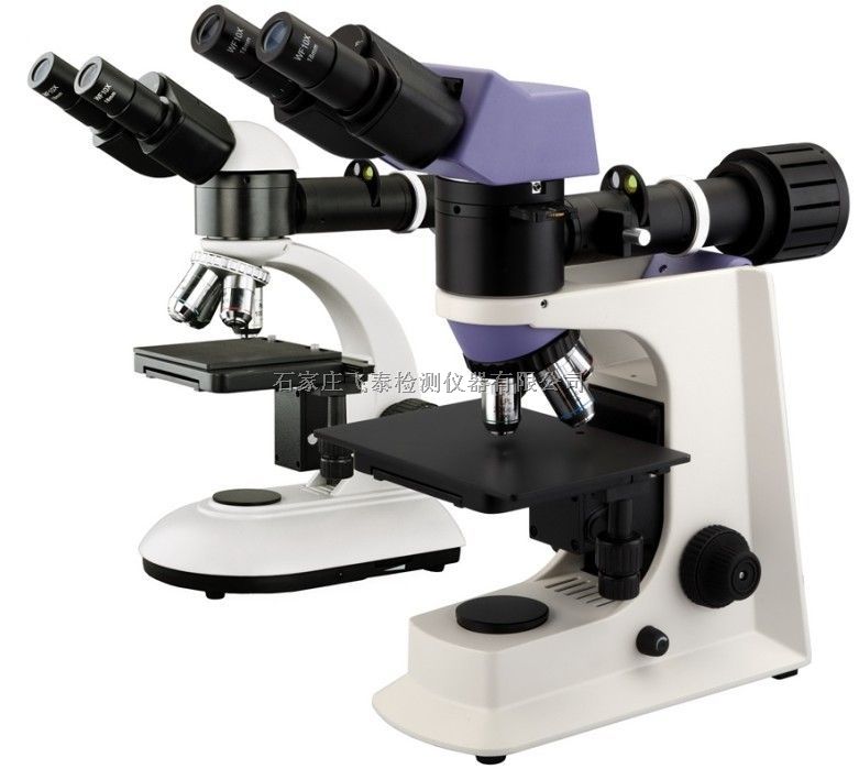 石家庄飞泰生产销售精密仪器--双目倒置金相显微镜4xb