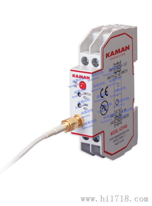KAMAN电涡流转速传感器  KAMAN传感器KD2446