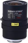 精工1/2 300万像素4.5-12mm手动光圈镜头，SV4512IRMP