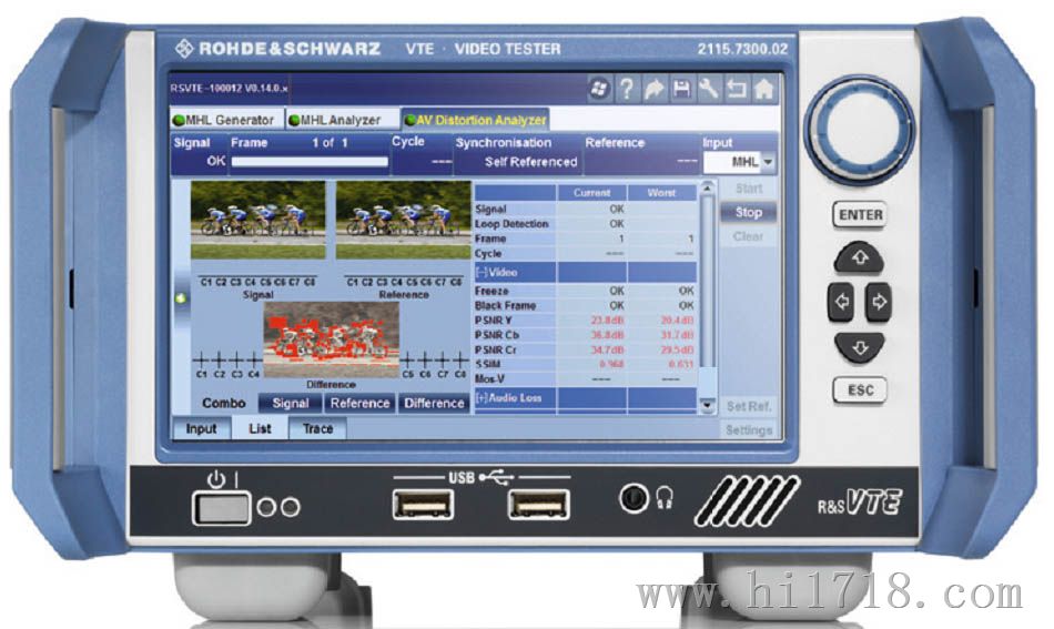 出售R&S VTE数字视频测量分析仪