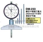 现货供应日本TECLCOK得乐指针式深度表DM-233