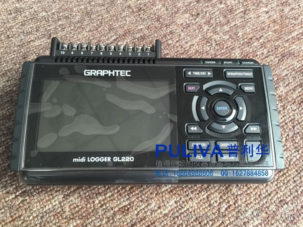 图技GRAPHTEC GL220 midi logger gl220记录仪