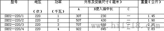 管状电加热器