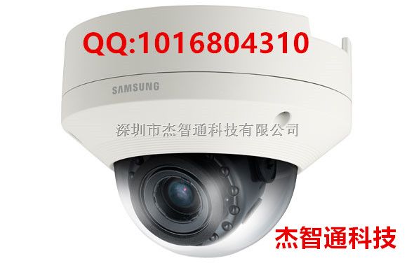 杭州市三星网络摄像机总代理 三星200万像素红外防暴网络半球 SNV-6084RP