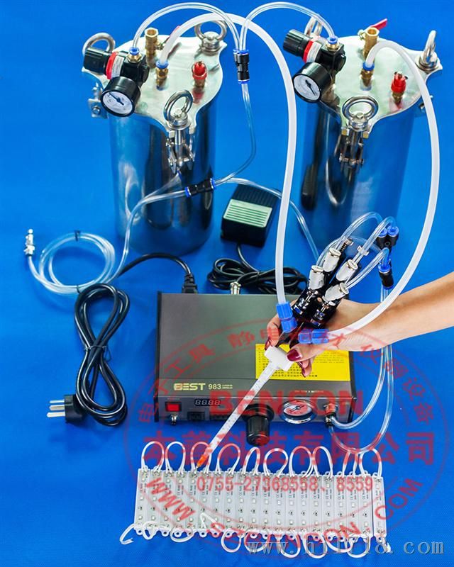 供应经济型双组份灌胶机,广泛适用于环氧树脂,硅胶,水晶胶灌封