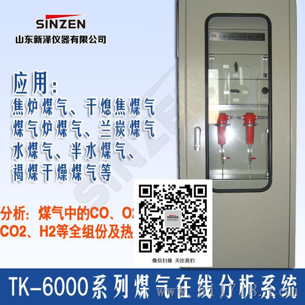 新泽仪器TK-6000型焦炉煤气氧含量在线分析系统？，SENZEN焦炉煤气含氧分析仪价格
