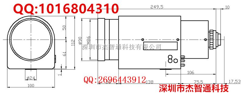 安徽省精工镜头总代理 精工电动变焦镜头 SL20700M/SL20700A