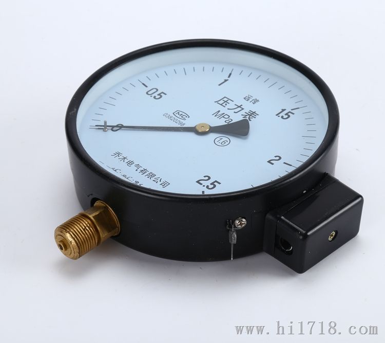 YTZ-150 电阻远传压力表 1-1.6MPA 恒压供水压力表 远程配变频器 接线盒式