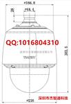 惠州市天地伟业摄像机总代理 200万像素高清网络高速球 TC-NH9606S6-2MP