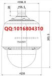 中山市天地伟业摄像机总代理  200万网络违停抓拍球TC-NH9806S6-2MP-T