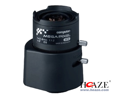 衡水市Computar镜头总代理 康标达3-8mm三百万像素镜头TG3Z0312FCS-MPIR