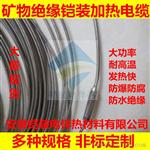 安徽铠装电伴热带 MI电缆 矿物缘加热带 爆腐电热丝 水加热线 冻融雪化霜