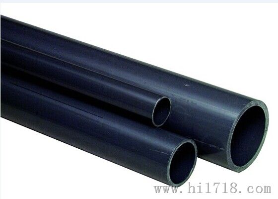管材 塑料管件 PVC-U深灰色 瑞士+GF+公制 PN16 壁厚：2-24.6mm